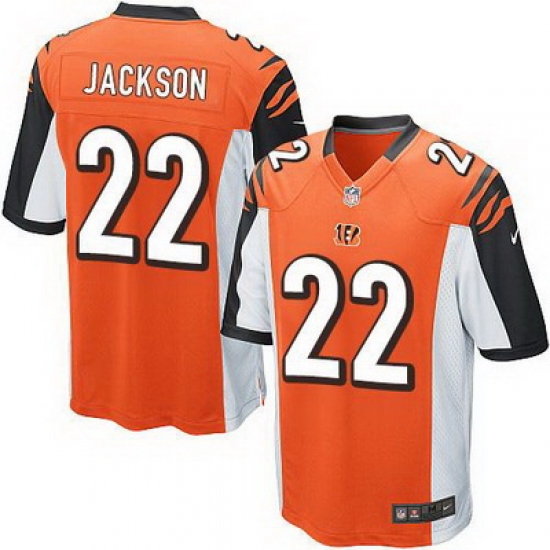 Nike Bengals #22 William Jackson Orange Alternate Youth Stitched NFL Elite Jersey Nike Bengals #22 William Jackson Orange Alternate Youth Stitched NFL Elite Jersey