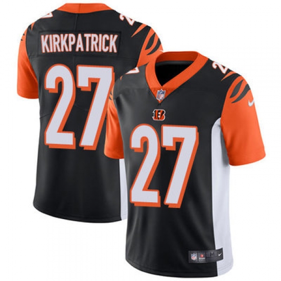 Nike Bengals #27 Dre Kirkpatrick Black Team Color Youth Stitched NFL Vapor Untouchable Limited Jersey Nike Bengals #27 Dre Kirkpatrick Black Team Color Youth Stitched NFL Vapor Untouchable Limited Jersey