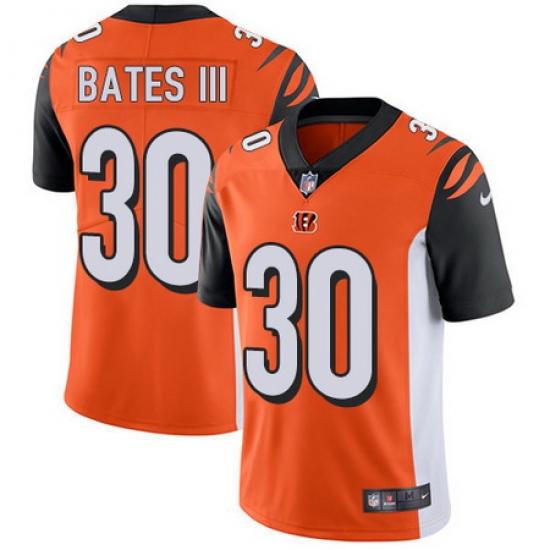 Nike Bengals #30 Jessie Bates III Orange Alternate Youth Stitched NFL Vapor Untouchable Limited Jersey Nike Bengals #30 Jessie Bates III Orange Alternate Youth Stitched NFL Vapor Untouchable Limited Jersey