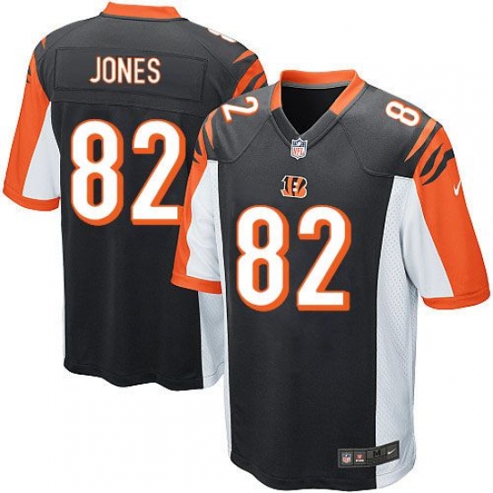Nike Bengals #82 Marvin Jones Black Team Color Youth Stitched NFL Elite Jersey Nike Bengals #82 Marvin Jones Black Team Color Youth Stitched NFL Elite Jersey