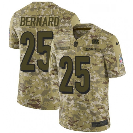 Youth Nike Cincinnati Bengals 25 Giovani Bernard Limited Camo 2018 Salute to Service NFL Jersey Youth Nike Cincinnati Bengals 25 Giovani Bernard Limited Camo 2018 Salute to Service NFL Jersey