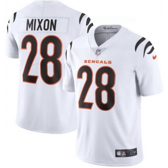 Youth Nike Cincinnati Bengals 28 Joe Mixon White Vapor Limited Jersey Youth Nike Cincinnati Bengals 28 Joe Mixon White Vapor Limited Jersey