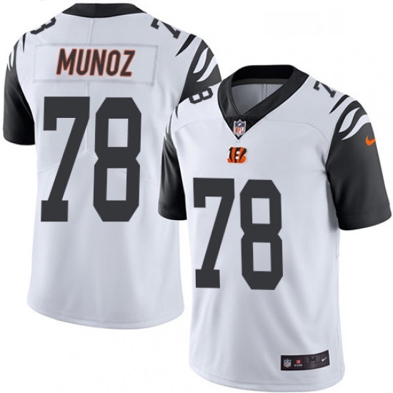 Youth Nike Cincinnati Bengals 78 Anthony Munoz Limited White Rush Vapor Untouchable NFL Jersey Youth Nike Cincinnati Bengals 78 Anthony Munoz Limited White Rush Vapor Untouchable NFL Jersey