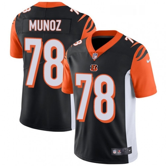 Youth Nike Cincinnati Bengals 78 Anthony Munoz Vapor Untouchable Limited Black Team Color NFL Jersey Youth Nike Cincinnati Bengals 78 Anthony Munoz Vapor Untouchable Limited Black Team Color NFL Jersey