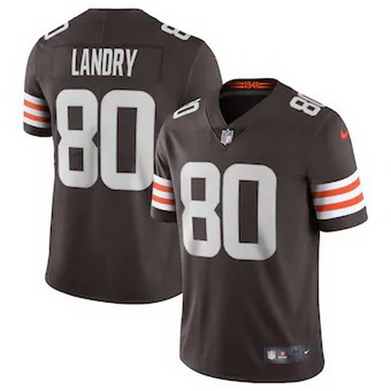 Cleveland Browns 80 Jarvis Landry Men Nike Brown 2020 Vapor Limited Jersey Cleveland Browns 80 Jarvis Landry Men Nike Brown 2020 Vapor Limited Jersey
