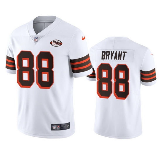 Cleveland Browns 88 Harrison Bryant Nike 1946 Collection Alternate Vapor Limited NFL Jersey White Cleveland Browns 88 Harrison Bryant Nike 1946 Collection Alternate Vapor Limited NFL Jersey White