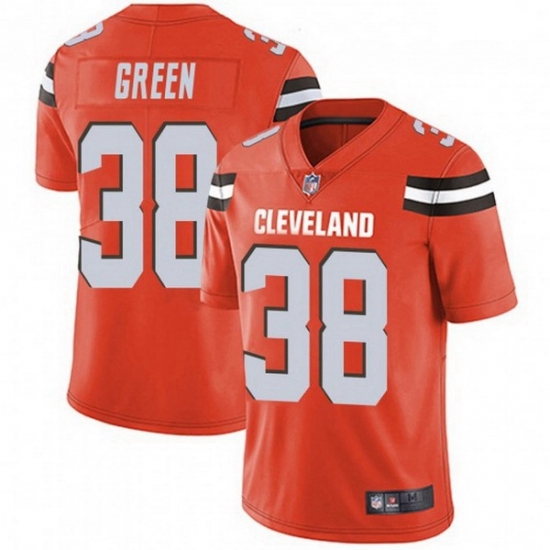 Men Cleveland Browns 38 A.J. Green Orange Vapor Limited Limited Jersey Men Cleveland Browns 38 A.J. Green Orange Vapor Limited Limited Jersey