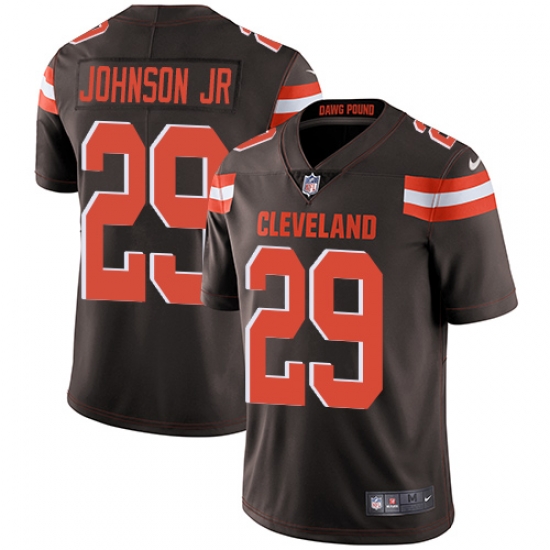 Men Nike Browns #29 Duke Johnson Jr Brown Team Color Stitched NFL Vapor Untouchable Limited Jersey Men Nike Browns #29 Duke Johnson Jr Brown Team Color Stitched NFL Vapor Untouchable Limited Jersey