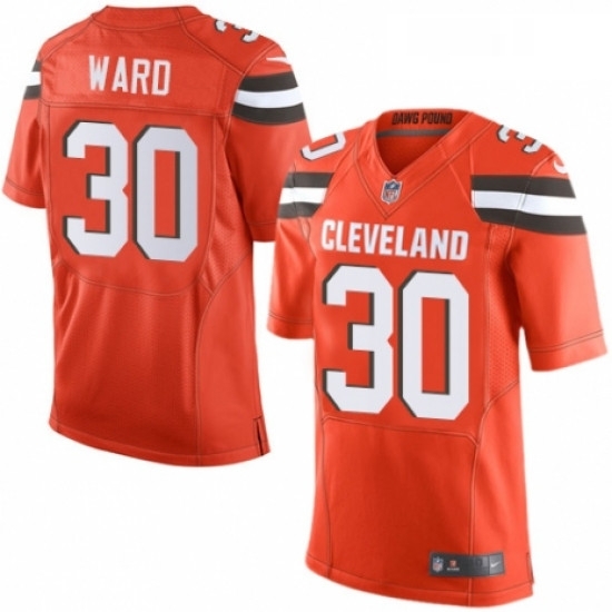 Mens Nike Cleveland Browns 30 Denzel Ward Elite Orange Alternate NFL Jersey Mens Nike Cleveland Browns 30 Denzel Ward Elite Orange Alternate NFL Jersey