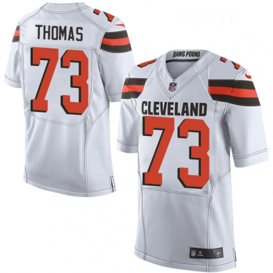 Mens Nike Cleveland Browns 73 Joe Thomas Elite White NFL Jersey Mens Nike Cleveland Browns 73 Joe Thomas Elite White NFL Jersey