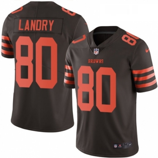 Mens Nike Cleveland Browns 80 Jarvis Landry Limited Brown Rush Vapor Untouchable NFL Jersey Mens Nike Cleveland Browns 80 Jarvis Landry Limited Brown Rush Vapor Untouchable NFL Jersey