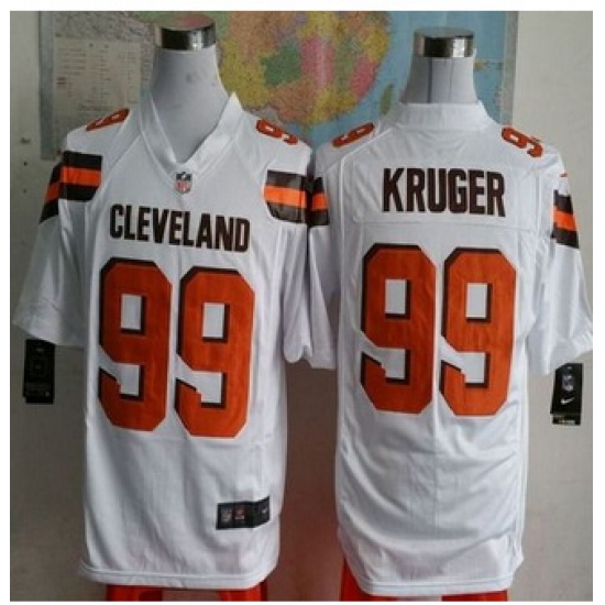 New Cleveland Browns #99 Paul Kruger White Men Stitched NFL Game Jersey New Cleveland Browns #99 Paul Kruger White Men Stitched NFL Game Jersey