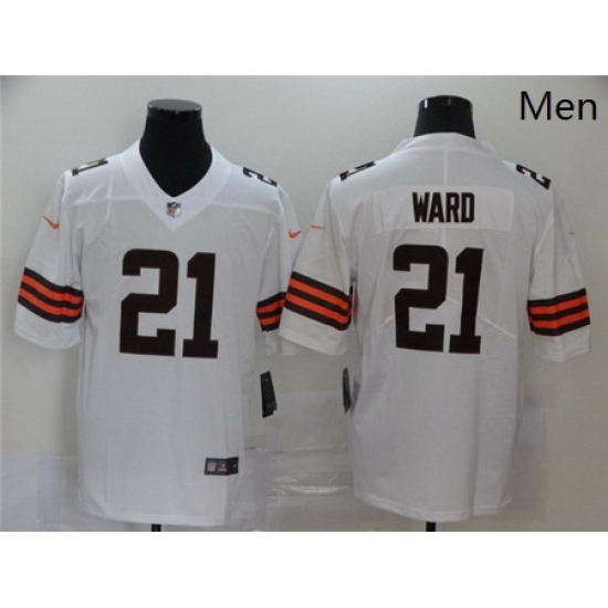 Nike Browns 21 Denzel Ward White 2020 New Vapor Untouchable Limited Jersey Nike Browns 21 Denzel Ward White 2020 New Vapor Untouchable Limited Jersey