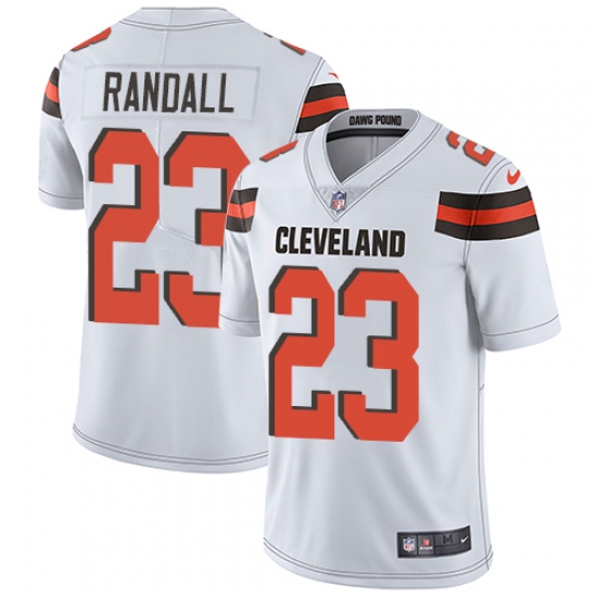 Nike Browns #23 Damarious Randall White Mens Stitched NFL Vapor Untouchable Limited Jersey Nike Browns #23 Damarious Randall White Mens Stitched NFL Vapor Untouchable Limited Jersey