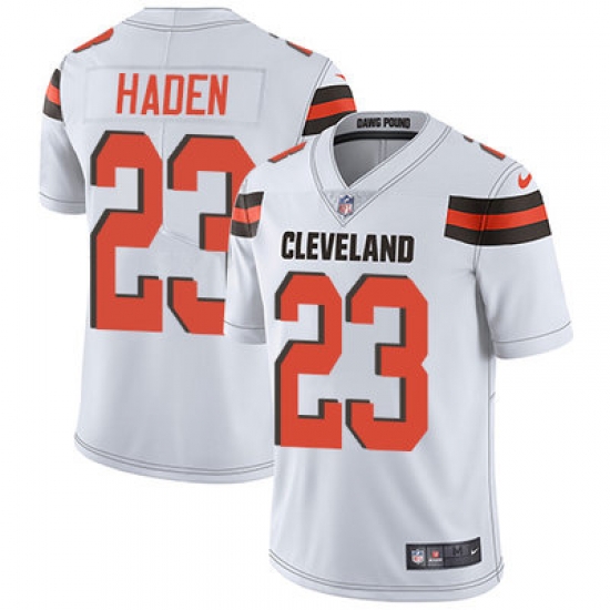 Nike Browns #23 Joe Haden White Mens Stitched NFL Vapor Untouchable Limited Jersey Nike Browns #23 Joe Haden White Mens Stitched NFL Vapor Untouchable Limited Jersey