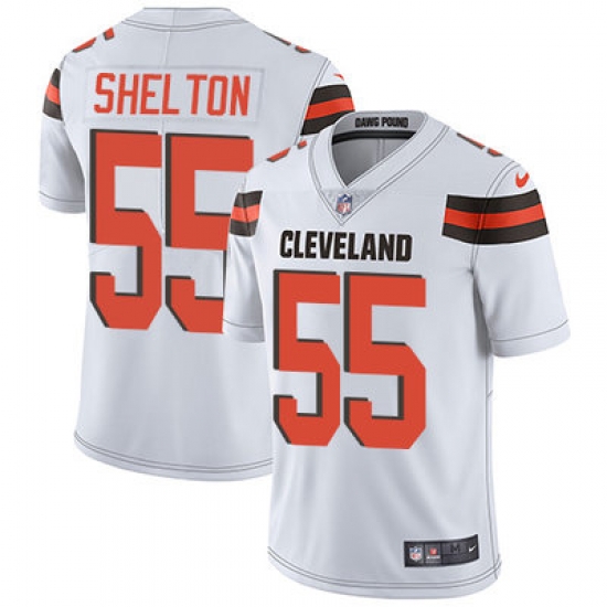 Nike Browns #55 Danny Shelton White Mens Stitched NFL Vapor Untouchable Limited Jersey Nike Browns #55 Danny Shelton White Mens Stitched NFL Vapor Untouchable Limited Jersey