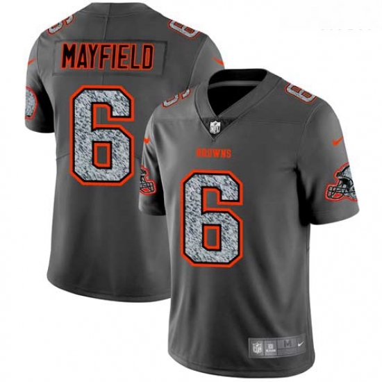 Nike Browns 6 Baker Mayfield Gray Camo Vapor Untouchable Limited Jersey Nike Browns 6 Baker Mayfield Gray Camo Vapor Untouchable Limited Jersey