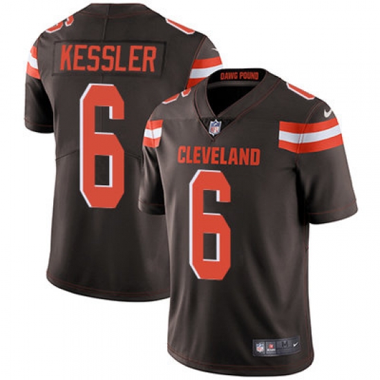 Nike Browns #6 Cody Kessler Brown Team Color Mens Stitched NFL Vapor Untouchable Limited Jersey Nike Browns #6 Cody Kessler Brown Team Color Mens Stitched NFL Vapor Untouchable Limited Jersey