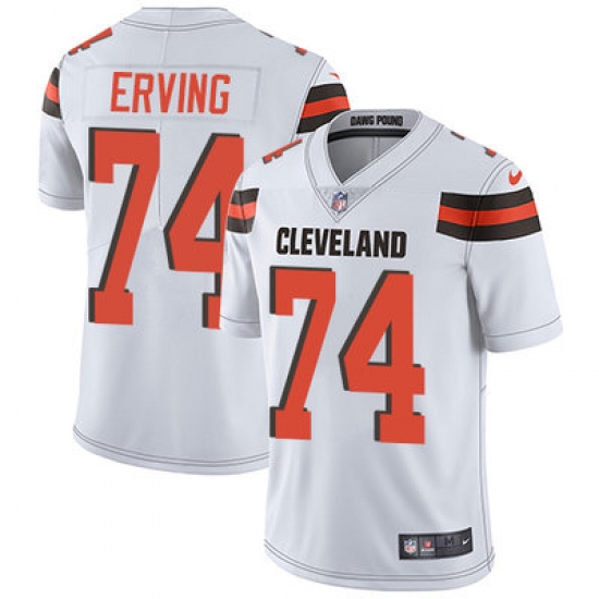 Nike Browns #74 Cameron Erving White Mens Stitched NFL Vapor Untouchable Limited Jersey Nike Browns #74 Cameron Erving White Mens Stitched NFL Vapor Untouchable Limited Jersey