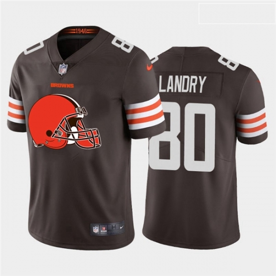 Nike Browns 80 Jarvis Landry Brown Team Big Logo Vapor Untouchable Limited Jersey Nike Browns 80 Jarvis Landry Brown Team Big Logo Vapor Untouchable Limited Jersey