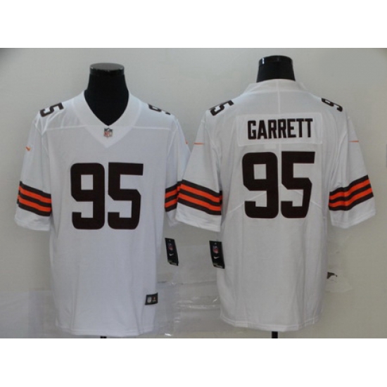 Nike Browns 95 Myles Garrett White 2020 New Vapor Untouchable Limited Jersey Nike Browns 95 Myles Garrett White 2020 New Vapor Untouchable Limited Jersey