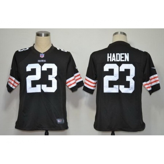 Nike Cleveland Browns 23 Joe Haden Brown Game NFL Jersey Nike Cleveland Browns 23 Joe Haden Brown Game NFL Jersey