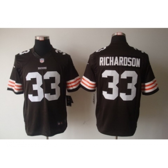 Nike Cleveland Browns 33 Trent Richardson Brown Limited NFL Jersey Nike Cleveland Browns 33 Trent Richardson Brown Limited NFL Jersey