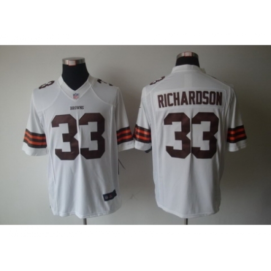 Nike Cleveland Browns 33 Trent Richardson White Limited NFL Jersey Nike Cleveland Browns 33 Trent Richardson White Limited NFL Jersey