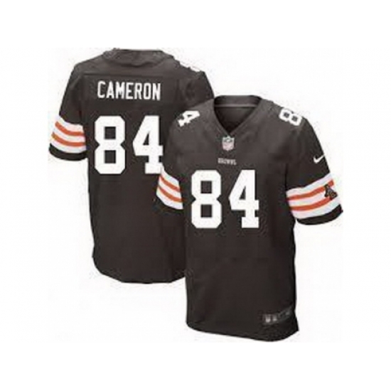 Nike Cleveland Browns 84 Jordan Cameron Brown Elite NFL Jersey Nike Cleveland Browns 84 Jordan Cameron Brown Elite NFL Jersey