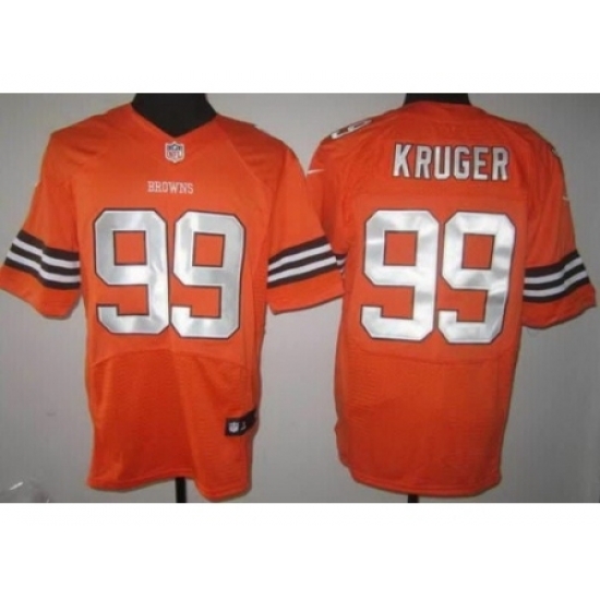 Nike Cleveland Browns 99 Paul Kruger Orange Elite NFL Jersey Nike Cleveland Browns 99 Paul Kruger Orange Elite NFL Jersey