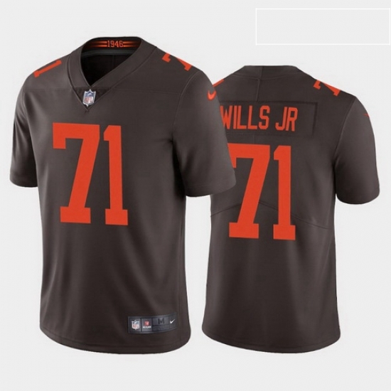 men jedrick wills cleveland browns brown alternate vapor limited jersey 2020 men jedrick wills cleveland browns brown alternate vapor limited jersey 2020