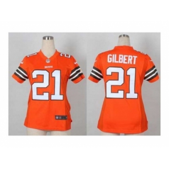 Nike Women Jerseys Cleveland Browns #21 Gilbert orange Nike Women Jerseys Cleveland Browns #21 Gilbert orange