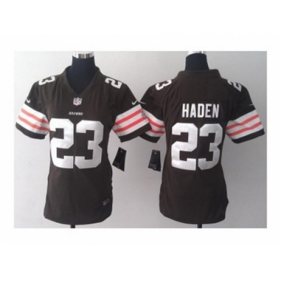 Nike Women Jerseys Cleveland Browns #23 Joe Haden brown Nike Women Jerseys Cleveland Browns #23 Joe Haden brown