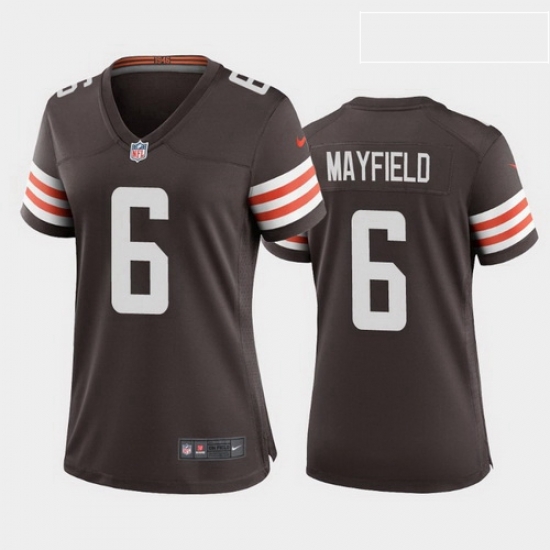 Women Cleveland Browns Baker Mayfield 2020 Alternate Vapor Limited Jersey Brown Women Cleveland Browns Baker Mayfield 2020 Alternate Vapor Limited Jersey Brown