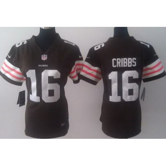 Women Nike Cleveland Browns 16 Josh Cribbs Brown NFL Jerseys Women Nike Cleveland Browns 16 Josh Cribbs Brown NFL Jerseys