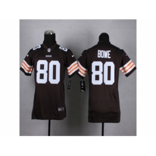 Women Nike cleveland browns 80 Dwayne Bowe Brown NFL Jersey Women Nike cleveland browns 80 Dwayne Bowe Brown NFL Jersey