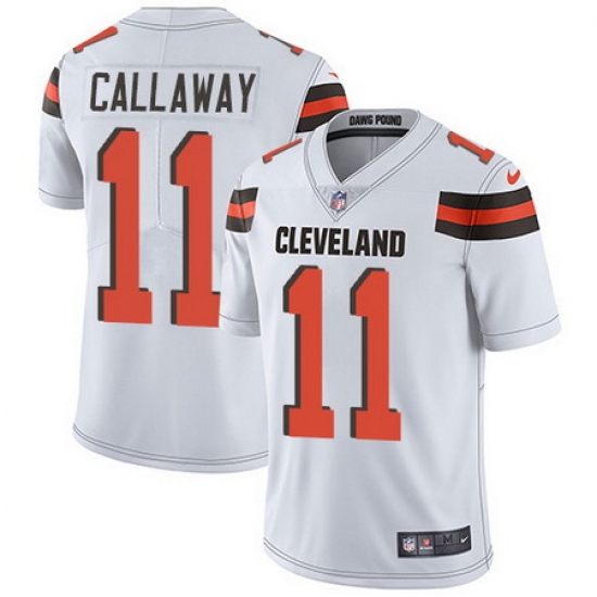 Browns 11 Antonio Callaway White Youth Stitched Football Vapor Untouchable Limited Jersey Browns 11 Antonio Callaway White Youth Stitched Football Vapor Untouchable Limited Jersey