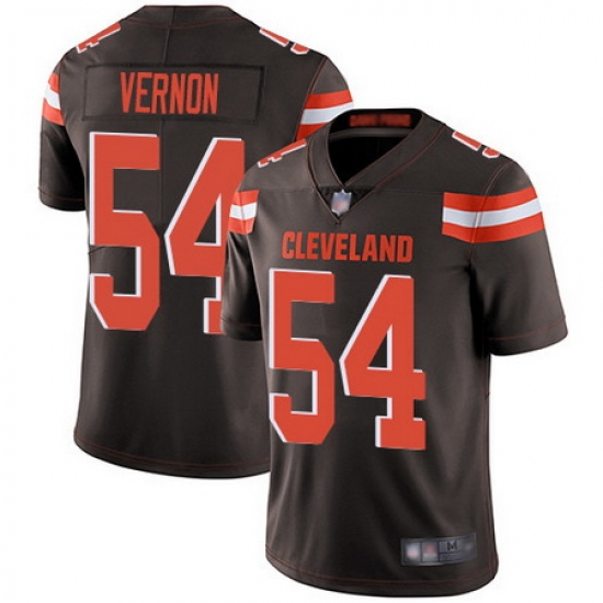 Browns 54 Olivier Vernon Brown Team Color Youth Stitched Football Vapor Untouchable Limited Jersey Browns 54 Olivier Vernon Brown Team Color Youth Stitched Football Vapor Untouchable Limited Jersey