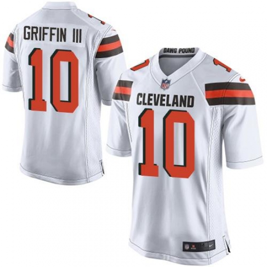 Nike Browns #10 Robert Griffin III White Youth Stitched NFL New Elite nfl jersey Nike Browns #10 Robert Griffin III White Youth Stitched NFL New Elite nfl jersey