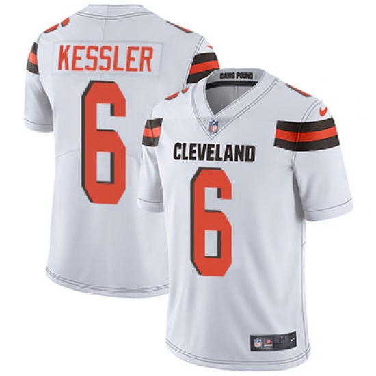 Nike Browns #6 Cody Kessler White Youth Stitched NFL Vapor Untouchable Limited Jersey Nike Browns #6 Cody Kessler White Youth Stitched NFL Vapor Untouchable Limited Jersey
