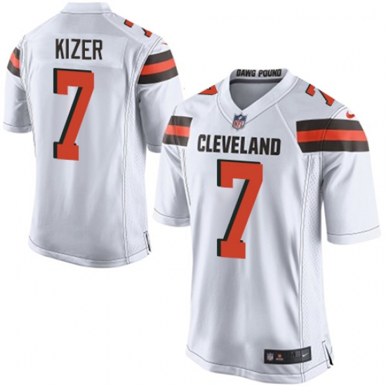 Nike Browns #7 DeShone Kizer White Youth Stitched NFL New Elite Jersey Nike Browns #7 DeShone Kizer White Youth Stitched NFL New Elite Jersey