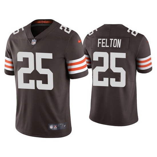 Youth Cleveland Browns 25 Demetric Felton Brown Vapor Untouchable Limited Stitched Jersey Youth Cleveland Browns 25 Demetric Felton Brown Vapor Untouchable Limited Stitched Jersey