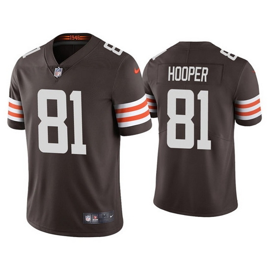Youth Cleveland Browns 81 Austin Hooper Brown Vapor Untouchable Limited Stitched Jersey Youth Cleveland Browns 81 Austin Hooper Brown Vapor Untouchable Limited Stitched Jersey