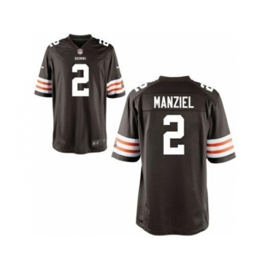 Youth Nike Cleveland Browns #2 Johnny Manziel Brown NFL Jerseys Youth Nike Cleveland Browns #2 Johnny Manziel Brown NFL Jerseys