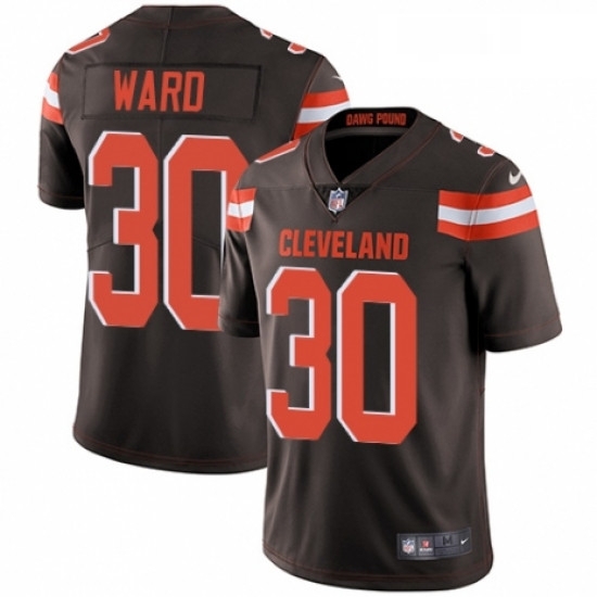 Youth Nike Cleveland Browns 30 Denzel Ward Brown Team Color Vapor Untouchable Limited Player NFL Jersey Youth Nike Cleveland Browns 30 Denzel Ward Brown Team Color Vapor Untouchable Limited Player NFL Jersey