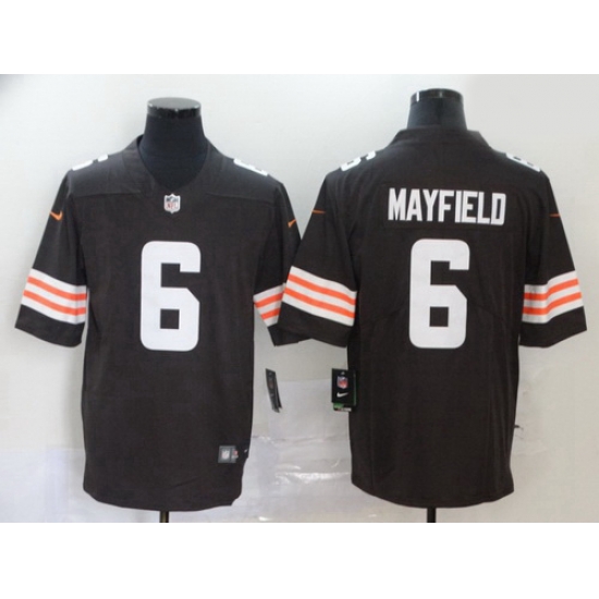 Youth Nike Cleveland Browns 6 Baker Mayfield Brown Vapor Limited Jersey Youth Nike Cleveland Browns 6 Baker Mayfield Brown Vapor Limited Jersey