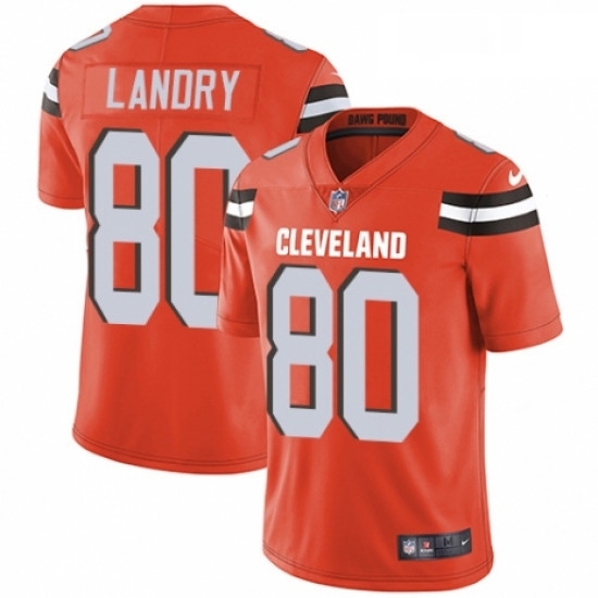 Youth Nike Cleveland Browns 80 Jarvis Landry Orange Alternate Vapor Untouchable Limited Player NFL Jersey Youth Nike Cleveland Browns 80 Jarvis Landry Orange Alternate Vapor Untouchable Limited Player NFL Jersey