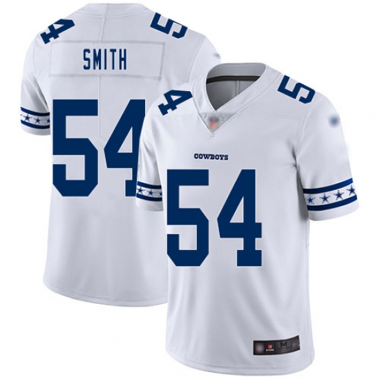 Cowboys 54 Jaylon Smith White Men Stitched Football Limited Team Logo Fashion Jersey Cowboys 54 Jaylon Smith White Men Stitched Football Limited Team Logo Fashion Jersey