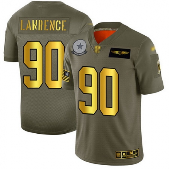 Cowboys 90 Demarcus Lawrence Camo Gold Men Stitched Football Limited 2019 Salute To Service Jersey Cowboys 90 Demarcus Lawrence Camo Gold Men Stitched Football Limited 2019 Salute To Service Jersey