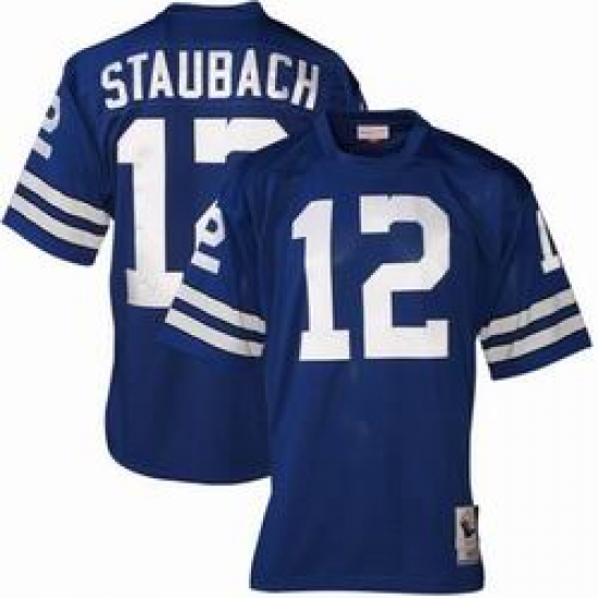 Dallas Cowboys 12 R Staubach blue throwback Jersey Dallas Cowboys 12 R Staubach blue throwback Jersey